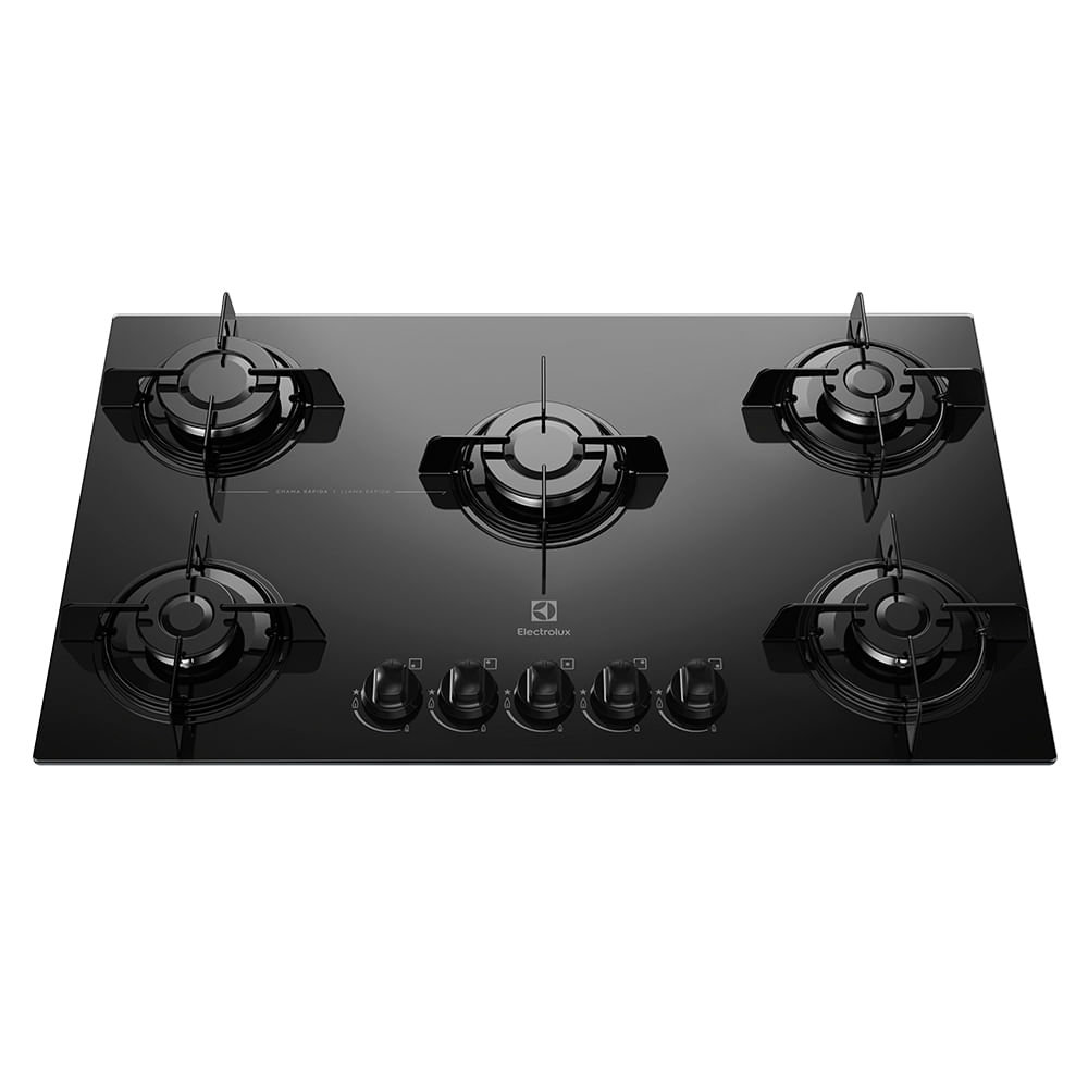 Cooktop Electrolux 5 Bocas a Gás com Tripla Chama