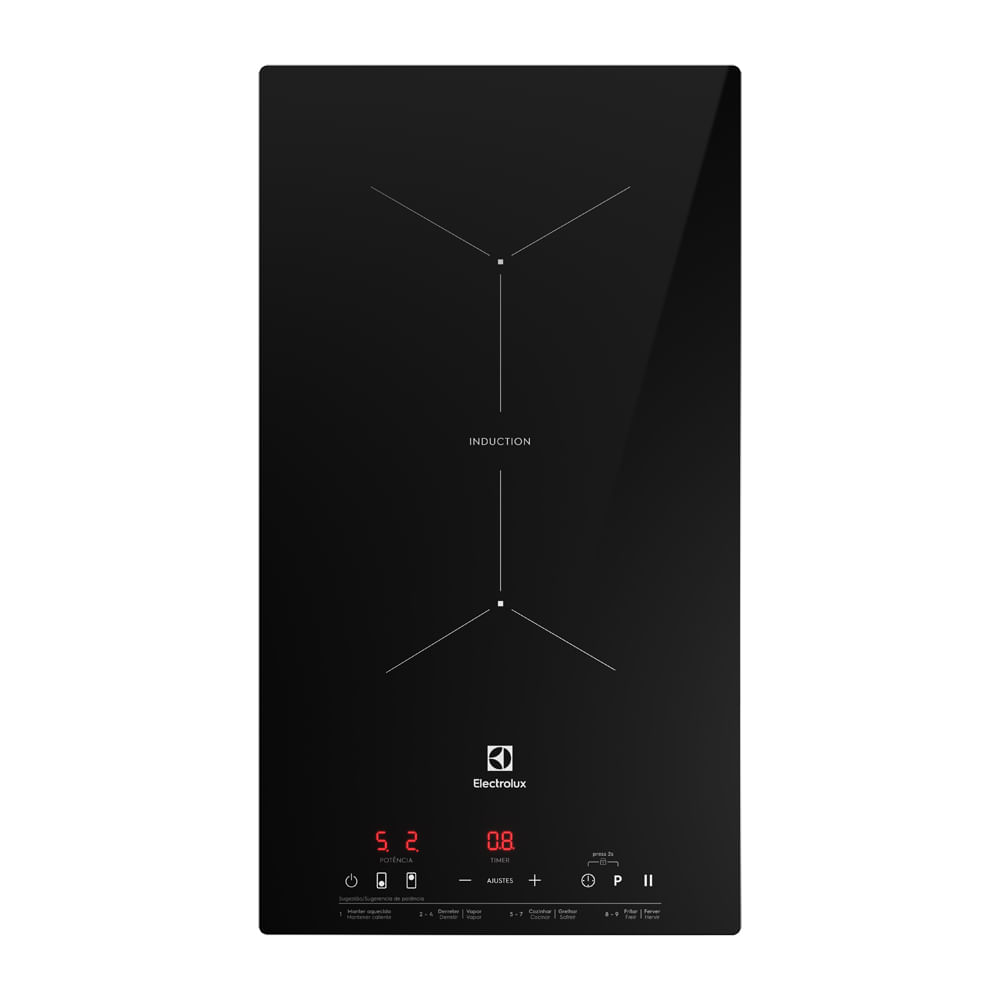 Cooktop Electrolux de Indução 2 Zonas Portátil